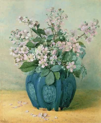 ブラックベリーの花